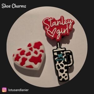 Shoe Charms Stanley Girl  Set Of 3